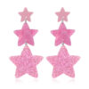 Wholesale Y2K Five Pointed Star Acrylic Earrings