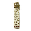 Wholesale Leopard Cow Leather Horsehair Classic Retro Fashion Keychains