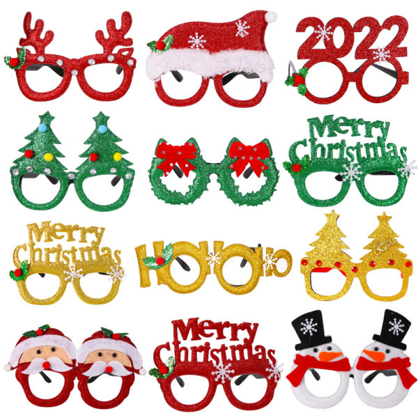 Wholesale Christmas Plastic Party Decorations Sunglasses