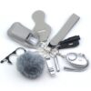 Wholesale Diving Fabric Multifunctional Keychain Set