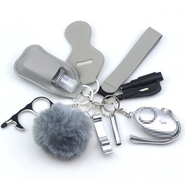 Wholesale Diving Fabric Multifunctional Keychain Set