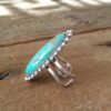 Wholesale Vintage Oval Turquoise Ethnic Style Ring