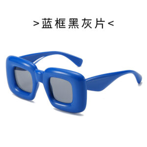 Blue frame black and gray