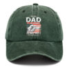 Wholesale Distressed Washed Cotton Distressed Printed Soft-capped Baseball Cap