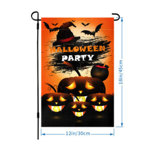 Flag cloth 30*45cm / Halloween garden flag 17