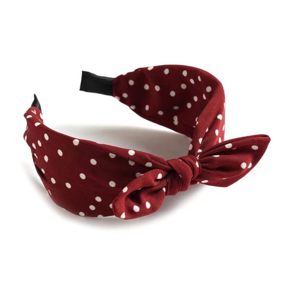 Wholesale Cashew Flower Wide Edge Fabric Headband