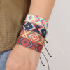 Wholesale Bohemian Vintage Argyle Cotton Bracelet