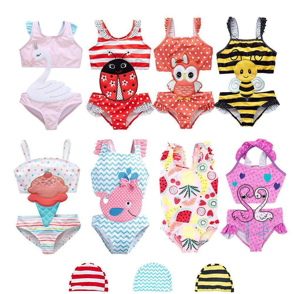 Wholesale Kids Quick y lyester Swimwear