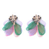 Wholesale Mesh Flower Earrings