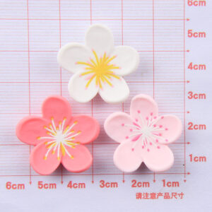 Cartoon Five Flowers / Shallow powder