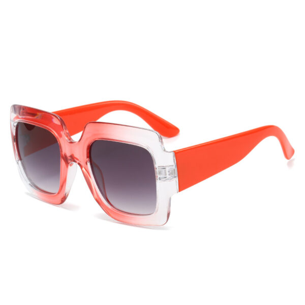Wholesale PC Minimalist Box Color Blocking Sunglasses