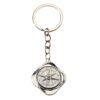 Wholesale of New Alloy Rotating Compass Keychains