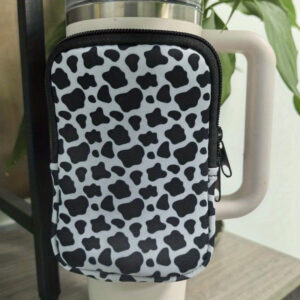 Cow print (single pocket) / Double pocket