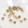 Wholesale Devil Eye Copper Beads