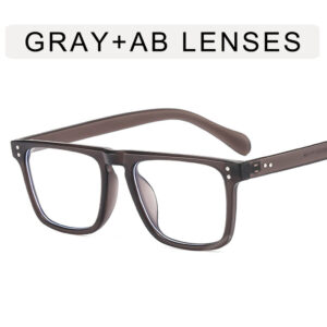 Metal hinge / Gray frame anti-blue light Film