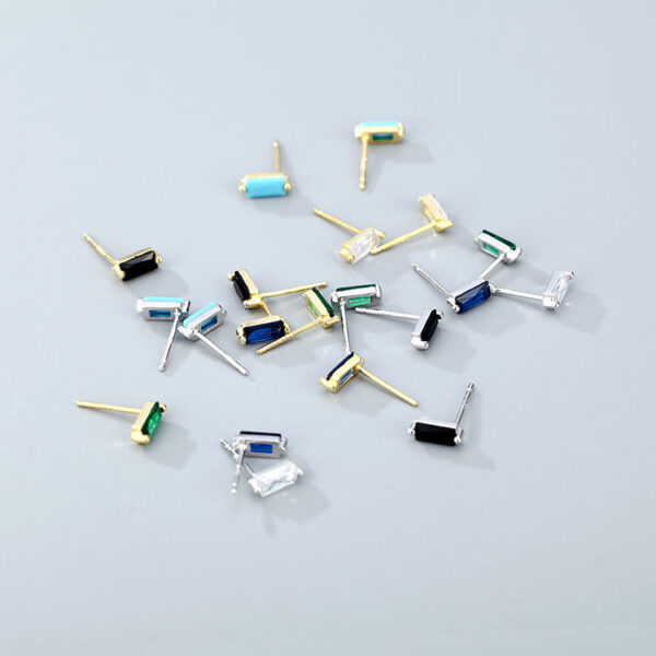 O1CN01eEGTIp1eH3fcjf7km_3782933845-0-cib Wholesale 925 Sterling Silver Square Multicolored Zircon Earrings