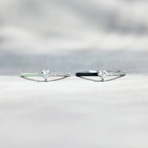 O1CN01eFYlQP1m8pT8wk8yH__2208674054910-0-cib Wholesale Heart Baguette Zirconia Sterling Silver Rings