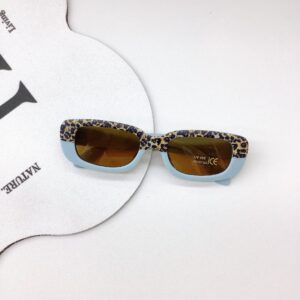 gray blue-leopard print