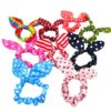 Wholesale Rabbit Ears Fabric Hair Tie
