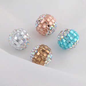 O1CN01eHM3dE1Ddxz8iOed9__2491030240-0-cib Wholesale Soft Clay Diamond Patch Crystal Bouncy Ball Straight Hole Beads