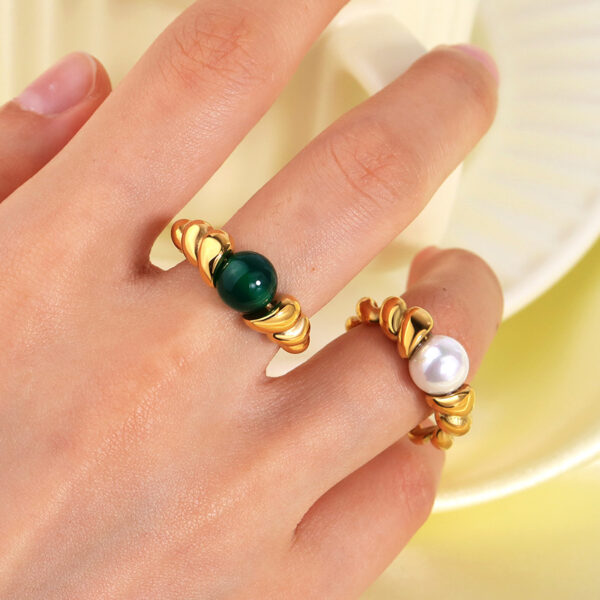 O1CN01eJdOd91VHfgUmHA4Z_4112122628-0-cib Wholesale Stainless Steel 18K Gold Inlaid with Pearl Natural Stone Ring Finger