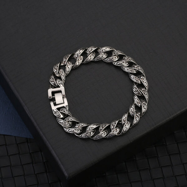O1CN01eJuna51qpetJDoNYq_2207812985545-0-cib Wholesale Alloy Creative Stripe Men's Bracelet