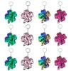 Wholesale Sequin Four-leaf Clover Creative Keychain