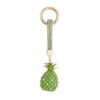 Wholesale Creative Cute Diamond-encrusted Alloy Rhinestone Three-dimensional Pineapple Keychain