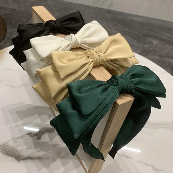 Wholesale Vintage Bow Classic Multi-layer Fabric Headband
