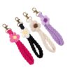 O1CN01eUzIwJ1b72G6u7yIj_2208367413417-0-cib Wholesale Flower Handmade Woven Cotton Rope Keychains