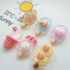Wholesale Ice Cream Popsicle DIY Resin Hair Clips Accessories