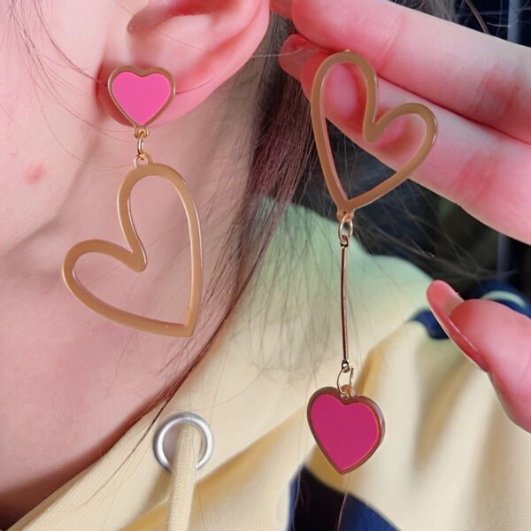 Wholesale Love Acrylic Earrings