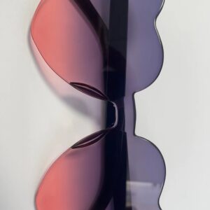 Ash on top and powder on bottom