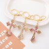 O1CN01eWiAgV1VbMnkQW1MV_2146522671-0-cib-1 Wholesale Diamond Cross Zinc Alloy Keychain