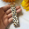 Wholesale Leopard Cow Leather Horsehair Classic Retro Fashion Keychains