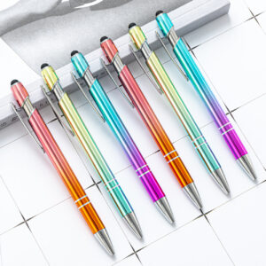 Wholesale Gradient Aluminum Rod Metal Pens