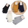 Wholesale Winter Jacquard Touch Screen Plus Velvet Thickened Warm Gloves
