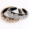 Wholesale New Vintage Crystal Rhinestone Sponge Headband