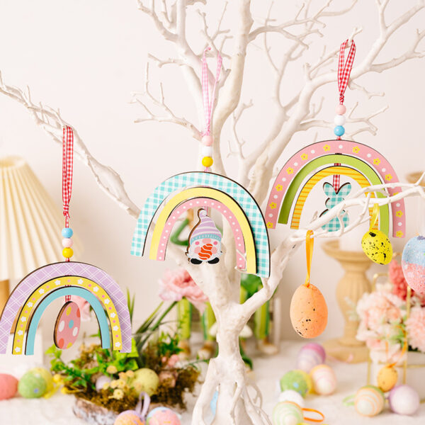 O1CN01ekx9BA1DC1hLLJKwA_940940179-0-cib Wholesale Easter Wooden Rabbit Egg Hanging Accessories