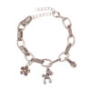 Wholesale Horse Flower Alloy Bracelet
