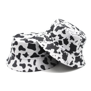 Wholesale Cotton Cow Print Fisherman Hat