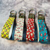 Wholesale Christmas Leather Wristband Keychain