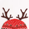 Wholesale Illuminated Christmas Hats, Snowflake Elk Cartoon Jacquard Fur Ball Hats, Knitted Hats