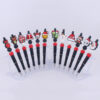 Wholesale Cartoon Christmas Silicone Handmade Plastic Beaded Pen
