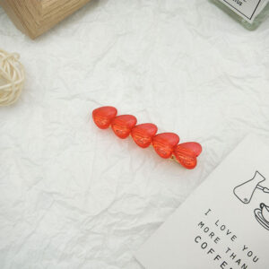 Yj-0005-04 red duckbill clip