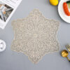 O1CN01ewGlv82MctgsjjY8H_2213287129849-0-cib Wholesale PVC Snowflake Placemat Coaster Heat Insulation Pad