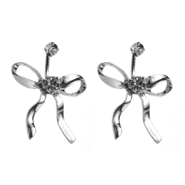 Wholesale Fashion Bow Diamond Earrings