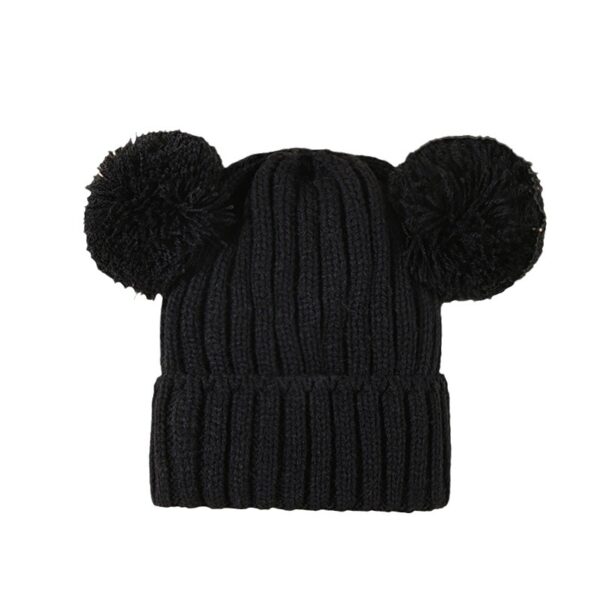 Wholesale Children's Plain Knitted Acrylic Hats