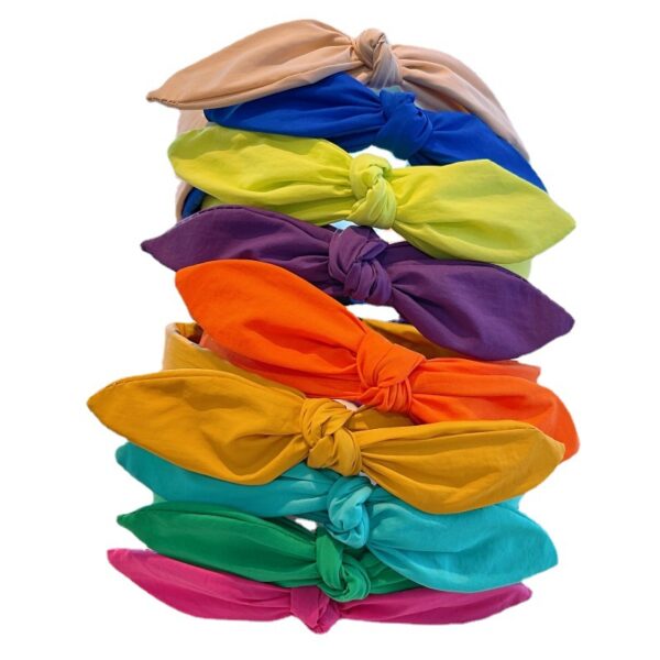 Wholesale Colorful Dopamine Bow Headbands
