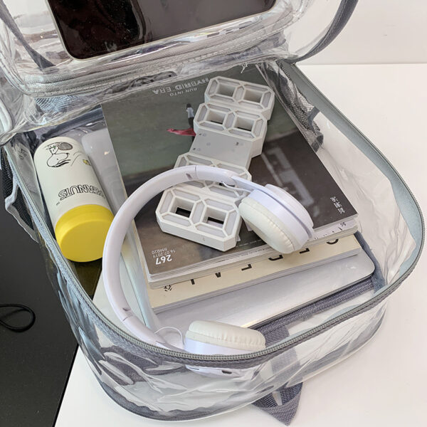 O1CN01ezhv8D1LZOmaDLBNS_3525731313-0-cib Wholesale PVC Large Capacity Jelly Colored Transparent Backpack